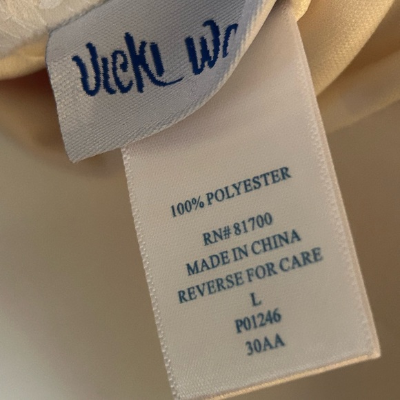 Cream mock turtleneck. - Picture 3 of 3